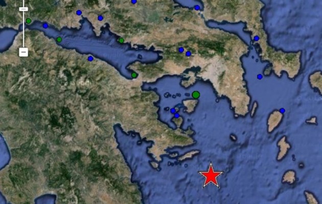 5,6 Ρίχτερ ταρακούνησαν Αθήνα, Πελοπόννησο και Κρήτη στις 23.08
