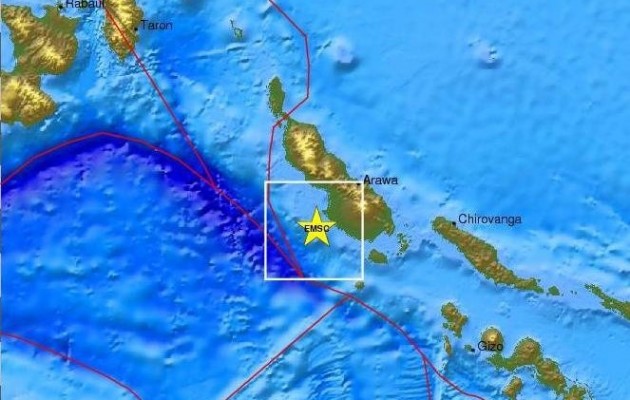 6,9 Ρίχτερ ταρακούνησαν την Παπούα Νέα Γουινέα