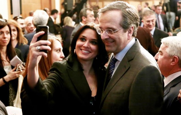 Ιδού λαέ οι κυβερνήτες σου! Ο Σαμαράς βγάζει selfie με το “δεσμό” του Κεδίκογλου