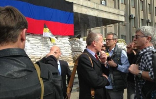 Όμηροι των φιλορώσων οι παρατηρητές του ΟΑΣΕ – Κρατούνται στο Σλοβιάντσκ