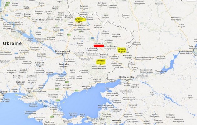 Ουκρανία: Στα χέρια των Ρώσων και το Σλοβιάντσκ (βίντεο)