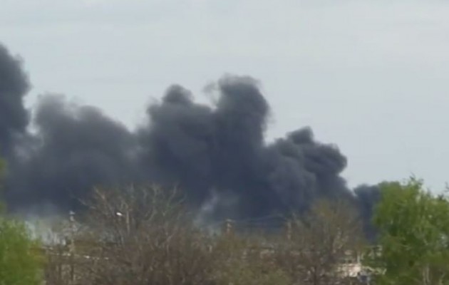 Βίντεο από την επίθεση στο ρωσικό φυλάκιο του Σλοβιάντσκ – Δύο νεκροί