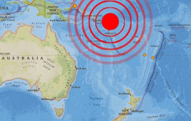 Νέος σεισμός 6,1 Ρίχτερ στον Ειρηνικό