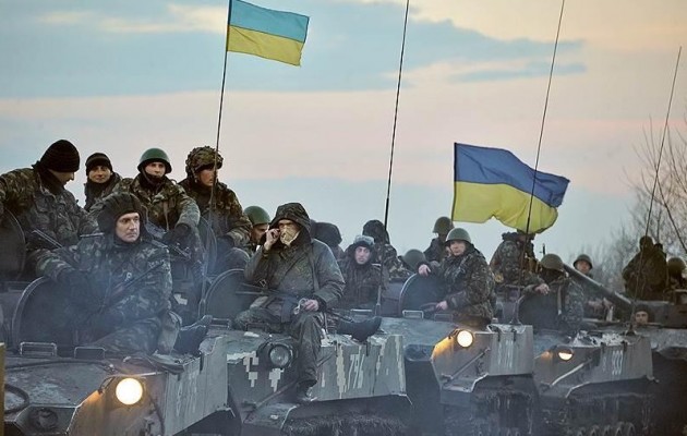 Ουκρανικά τανκς έξω από το Σλοβιάντσκ (εικόνες – χάρτης)