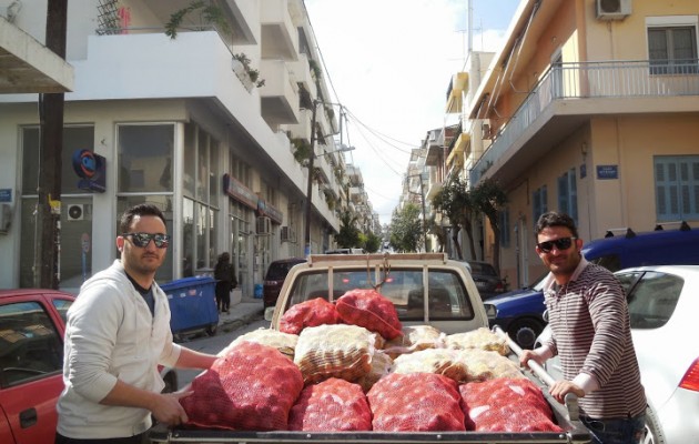 207 άπορες οικογένειες στη Θήβα θα κάνουν Πάσχα χάρη στην αλληλεγγύη των συμπολιτών τους
