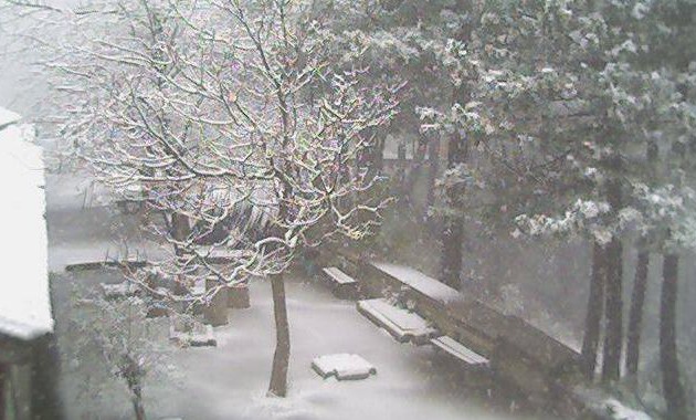 Αν και Πάσχα, “χριστουγεννιάτικο” τοπίο στον Ταΰγετο