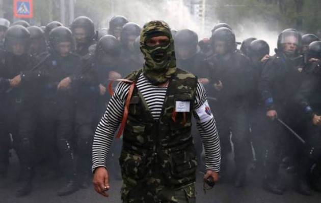 Καταλήψεις κυβερνητικών κτιρίων και στη Χορλίβκα της Ουκρανίας