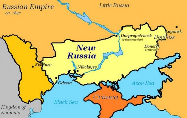 Ο χάρτης της “Νέας Ρωσίας” και γιατί θα παίξει πολύ το επόμενο διάστημα