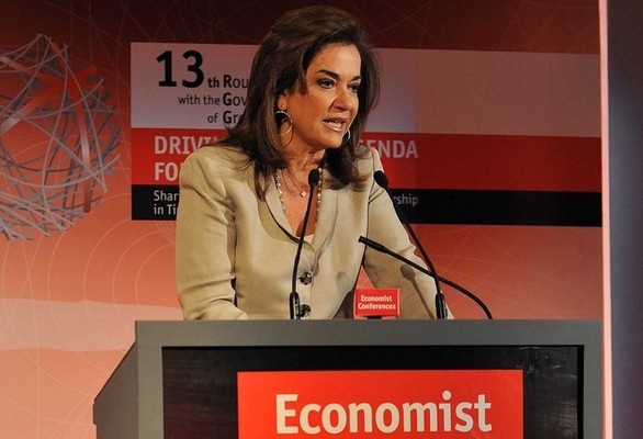 Ομιλία της Ντόρας Μπακογιάννη στο συνέδριο του Economist