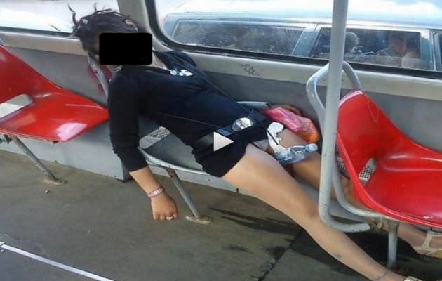 Ό,τι τρελό βάλετε στο νου σας στα λεωφορεία του Βελιγραδίου θα το δείτε (βίντεο)