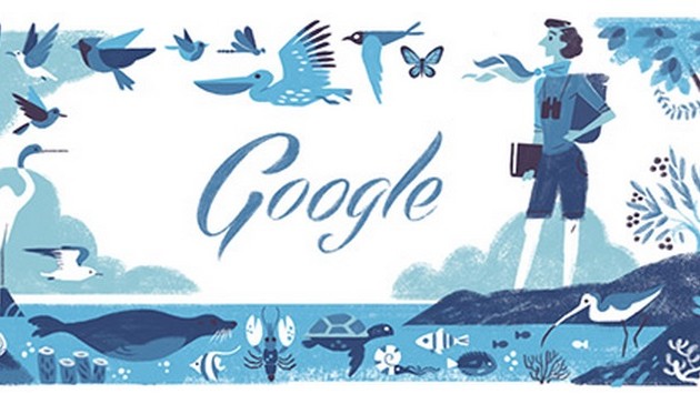 Στη Ρέιτσελ Λουίζ Κάρσον αφιερωμένο το doodle της Google