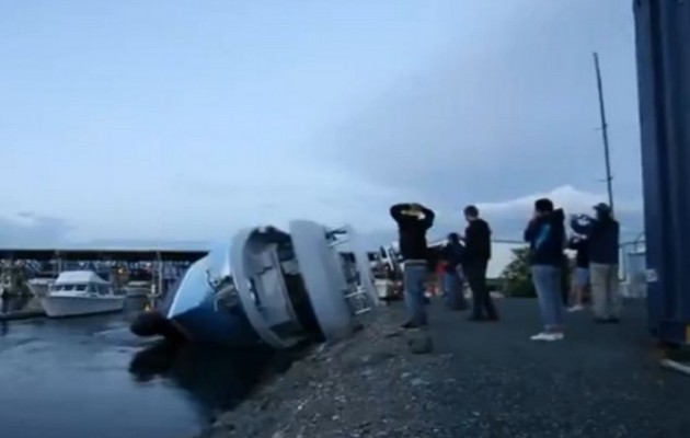 ΗΠΑ: Καθέλκυση για… κλάματα! (βίντεο)