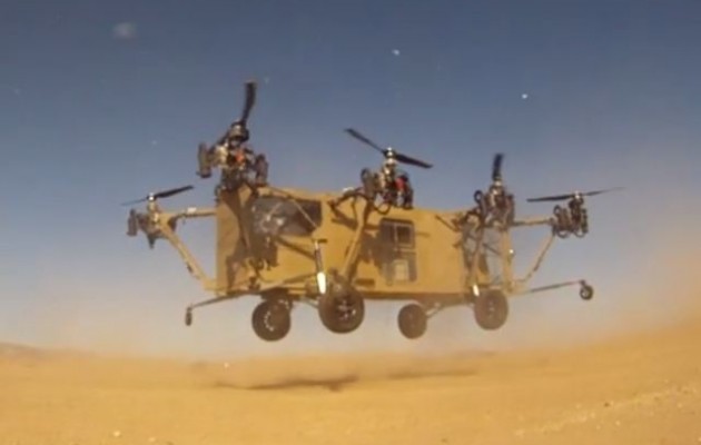 Δείτε το ιπτάμενο φορτηγό του αμερικανικού στρατού (βίντεο)