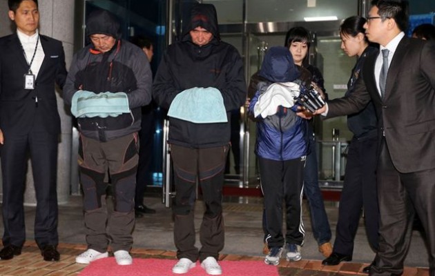 Για ανθρωποκτονία κατηγορούνται 4 μέλη του πληρώματος του πλοίου Sewol στη Ν. Κορέα