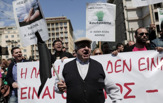 Ξανά στους δρόμους οι παραγωγοί και πωλητές των λαϊκών αγορών