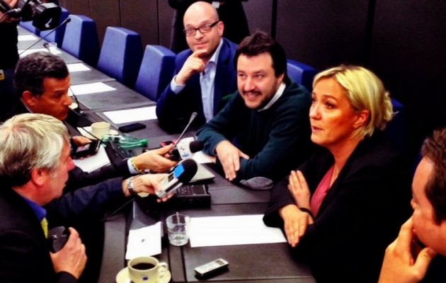 Λέγκα του Βορρά και Μαρίν Λεπέν δημιουργούν μέτωπο στην Ευρώπη