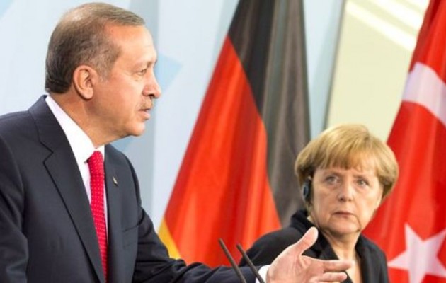 Τσαμπουκάς Ερντογάν σε Μέρκελ: Η Γερμανία είναι καταφύγιο τρομοκρατών