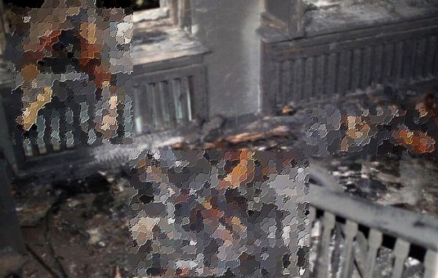 Προσοχή σκληρές εικόνες: Απανθρακωμένοι στο κτίριο που πυρπόλησαν οι Ουκρανοί