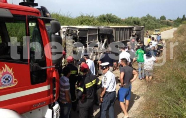 Πάτρα: Τουλάχιστον 10 τραυματίες σε τροχαίο με λεωφορείο του ΚΤΕΛ