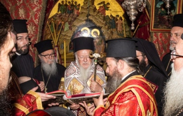 Ο Οικουμενικός Πατριάρχης στη Βηθλεέμ