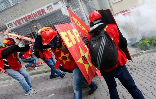 Πρωτομαγιά: Βίαια επεισόδια στην  Κωνσταντινούπολη