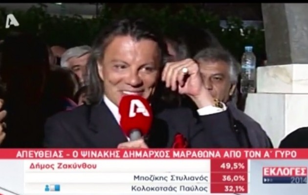 Θριάμβευσε ο Ηλίας Ψινάκης με 53,86%