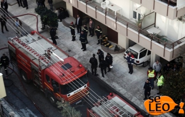 Νεκρή από φωτιά σε διαμέρισμα στη Θεσσαλονίκη