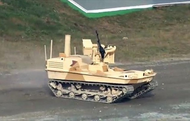 Οπλισμένα ρομπότ θα φυλάνε τις ρωσικές στρατιωτικές βάσεις (βίντεο)