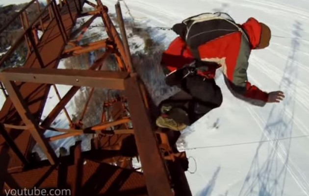 Έπεσε από ύψος 120 μέτρων και δεν σκοτώθηκε (βίντεο)