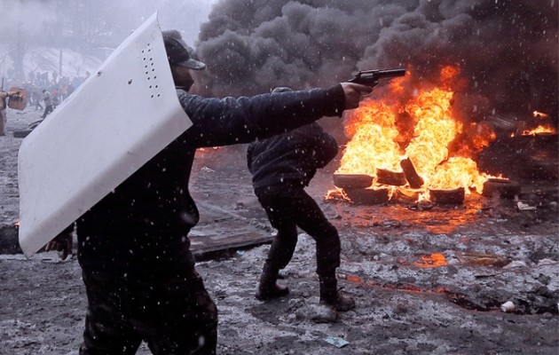 Σειρά εκρήξεων στο Σλοβιάντσκ