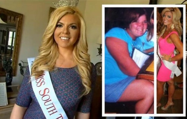 Έχασε 40 ολόκληρα κιλά και στέφθηκε βασίλισσα της ομορφιάς!