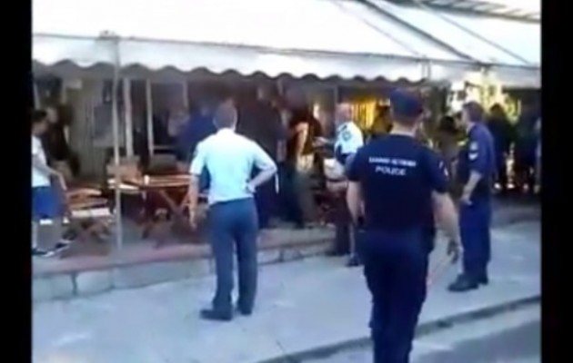 Έδιωξαν τους χρυσαυγίτες από την Ιερισσό (βίντεο)