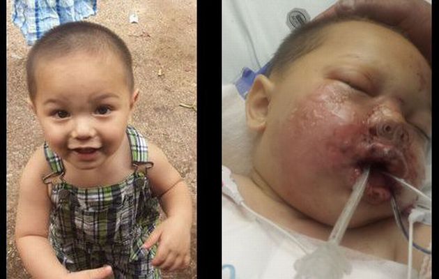 Αστυνομικοί πέταξαν χειροβομβίδα στην κούνια του μωρού