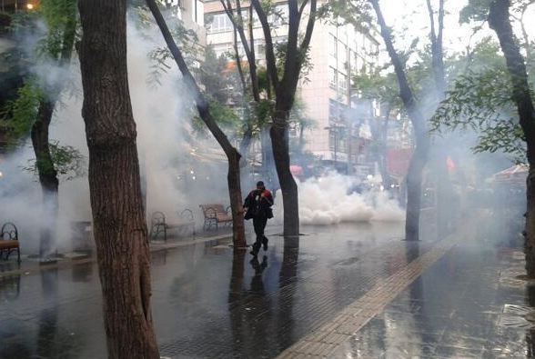 Τουρκία: Νέα επεισόδια στην Άγκυρα – Εκτεταμένη χρήση χημικών (βίντεο)