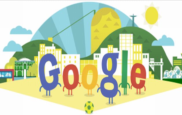Το doodle της Google αφιερωμένο στην έναρξη του Μουντιάλ