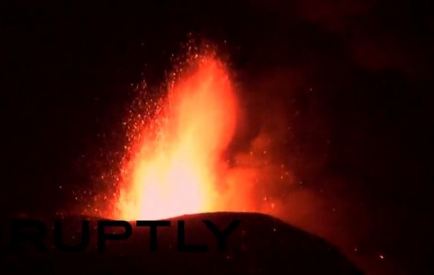 Η Αίτνα… “ξύπνησε” – Εντυπωσιακό βίντεο
