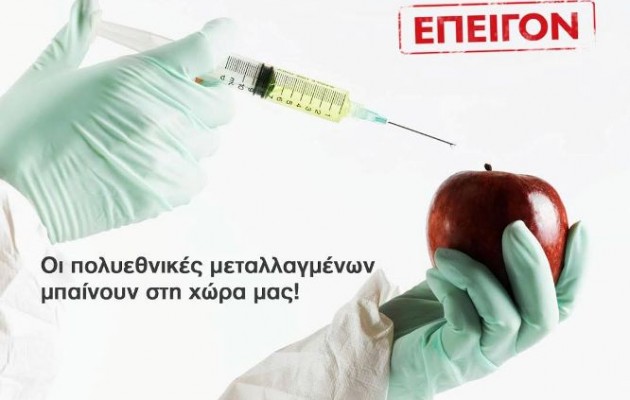 Greenpeace: Ο Μανιάτης βάζει τα μεταλλαγμένα στη χώρα μας!