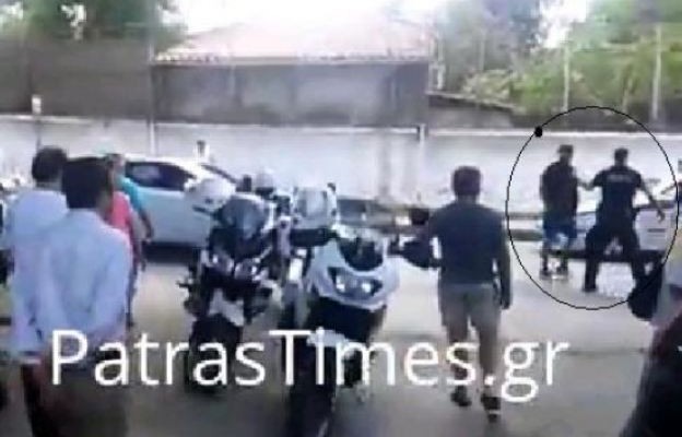Πάτρα: Σύλληψη κλέφτη μπροστά στην κάμερα (βίντεο)