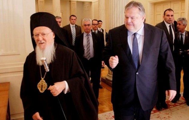 Οικουμενικός Πατριάρχης: Φέρνω εις τον ελληνικό λαό ευλογία και αγάπη