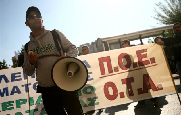 Πανελλαδική στάση εργασίας οπό την ΠΟΕ-ΟΤΑ