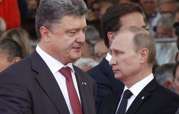Ειρηνευτικό σχέδιο παρουσίασε στον Πούτιν ο Ουκρανός πρόεδρος