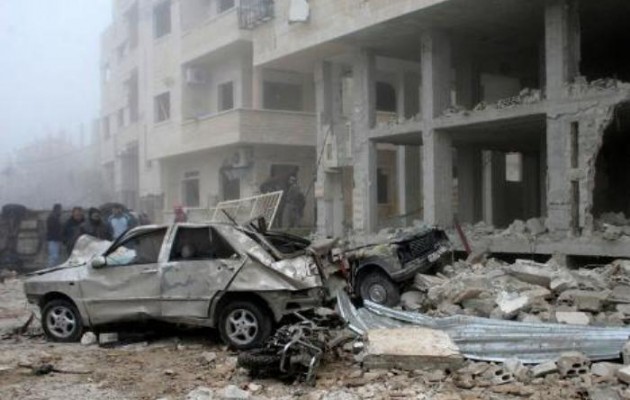 Μακελειό  με έκρηξη παγιδευμένου αυτοκινήτου στη Συρία