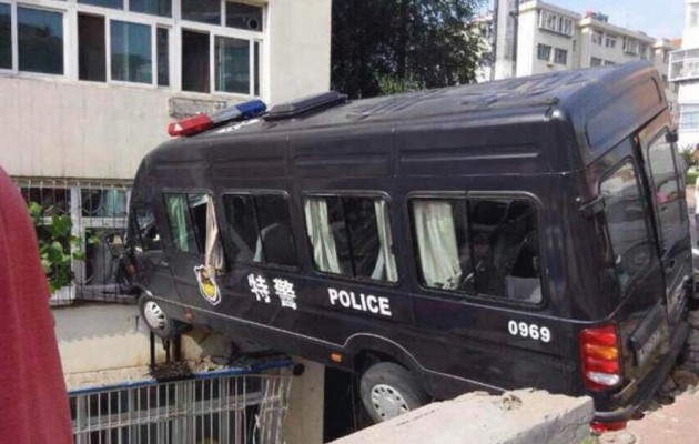 Κίνα: Η καταδίωξη είχε… άδοξο τέλος