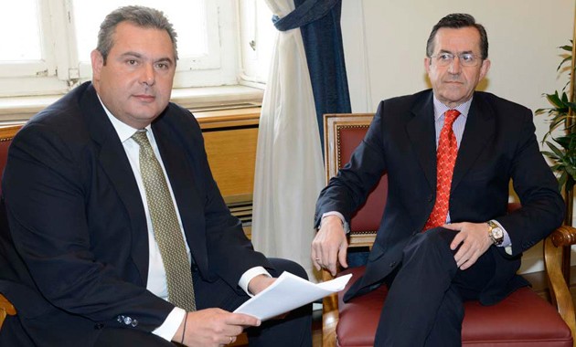 Συμφώνησαν για συνεργασία Καμμένος και Νικολόπουλος