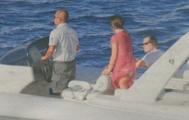 O Άρης Σπηλιωτόπουλος ξεκουράζει το κορμί του στην Μύκονο