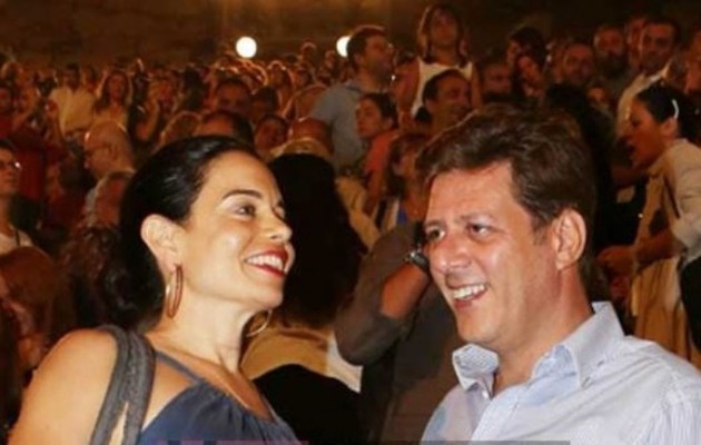 Ο Μιλιτιάδης Βαρβιτσιώτης με μελαχρινή ύπαρξη στο Ηρώδειο