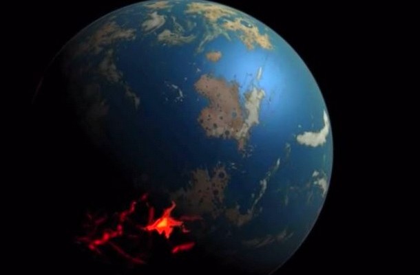 Απίστευτο: Δείτε πως ήταν η Γη πριν από 4,5 δισεκατομμύρια χρόνια (βίντεο)