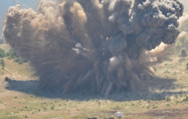 Εντυπωσιακή άσκηση της Πολεμικής Αεροπορίας (βίντεο)