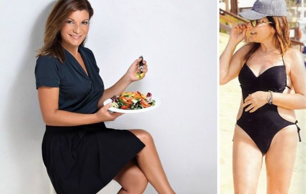 Η Αργυρώ Μπαρμπαρίγου έχασε 17 κιλά – Δείτε την με μαγιό