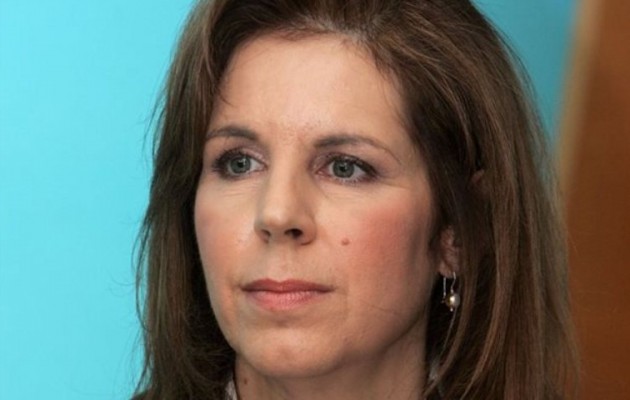 Η Χριστοφιλοπούλου προσπάθησε να διαψεύσει ότι το μενού έχει κυρίως πιάτο Βενιζέλο